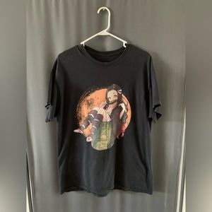 Demon Slayer Nezuko T-Shirt | Large | Black